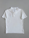 Nike Stacked Rainbow Logo Embroidered White Polo T-Shirt (M)