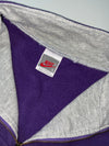 Vintage 90s Nike Purple Half Zip Sweatshirt, Made in Portugal (2XL/3XL)