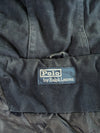 Vintage 90s Polo by Ralph Lauren Quilt-Lined Hooded Canvas Jacket – Navy with Red Pony (M)