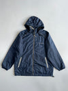 Reebok Navy Hooded Windbreaker Jacket (M)