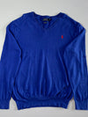 Polo Ralph Lauren Royal Blue V-Neck Sweater – (L)