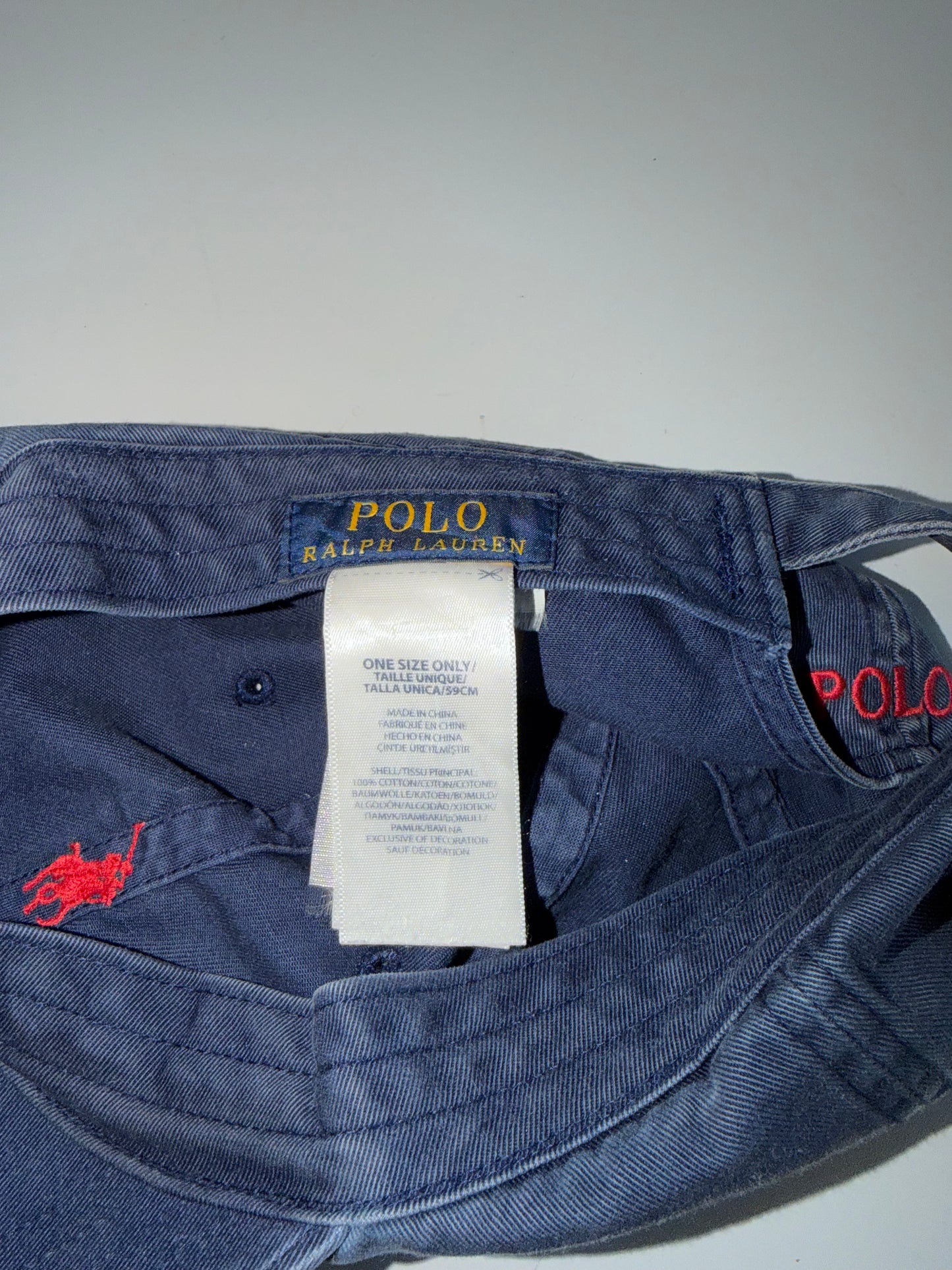 ZPolo Ralph Lauren Classic Red Pony  Cap (Adjustable Fit)