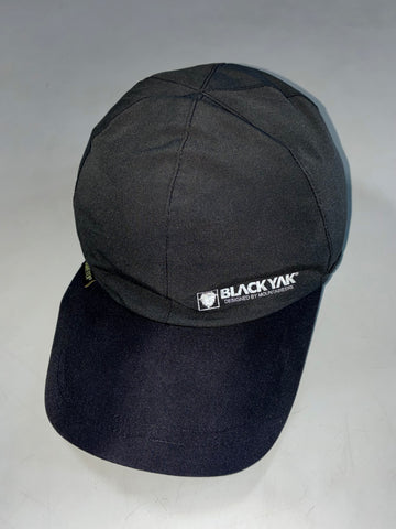 Black Yak Gore-Tex Black Cap – Reflective Logo, Designed by Mountaineers (Adjustable)