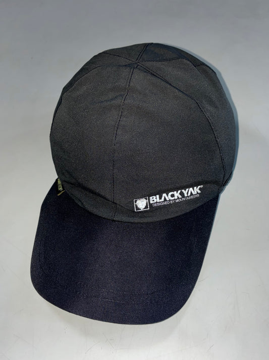 Black Yak Gore-Tex Black Cap – Reflective Logo, Designed by Mountaineers (Adjustable)
