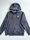 New Balance Essential Black Zip Hoodie – Embroidered Logo | (M)