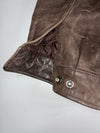 Savile Row Premium Original Leather Jacket (2XL)
