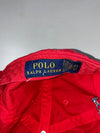 Polo Ralph Lauren Cap – Red with Navy Pony 4-7 one size (Adjustable)