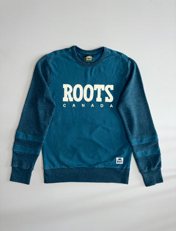 Roots Canada Spellout Crewneck Sweatshirt (M)