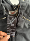 Harley-Davidson Black Studded Cotton Biker Jacket Women’s(XS)
