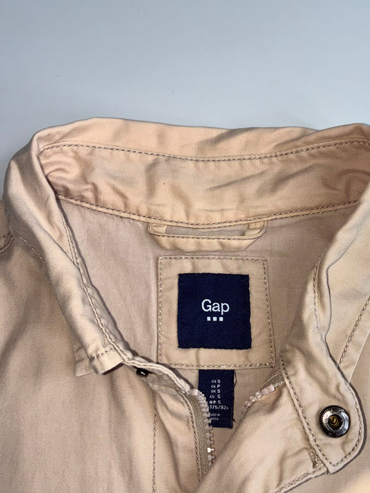 Gap Beige Cotton Utility Overshirt (M)