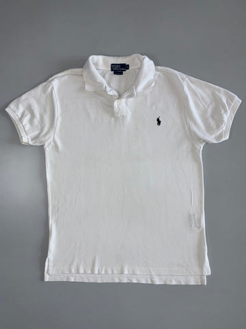 Polo by Ralph Lauren Custom Fit Polo (White) (XL)