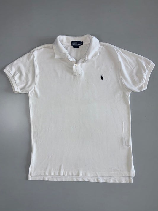 Polo by Ralph Lauren Custom Fit Polo (White) (XL)