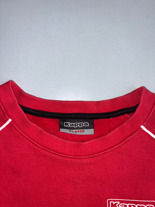 Kappa | Italia Torino Red Sweatshirt | (XL)
