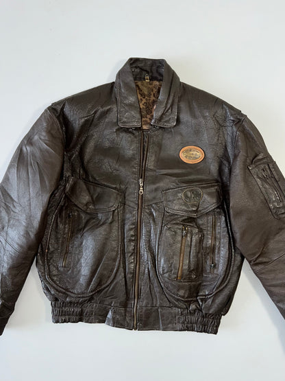 !                                                                                                                                                                                                                Ultra Premium RARE Original Leather Jacket (L)