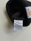 Vintage Carhartt Black Cuffed Watch Knit Beanie (H-12.5 inches/W-18)