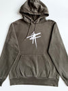 Been Trill Embroidered Signature Logo Hoodie – Washed Brown (L)