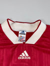 Vintage Adidas Long Sleeve Football Jersey – Red & White (2XL)