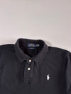 Polo Ralph Lauren Custom Fit Piqué Polo Shirt  Black (M)