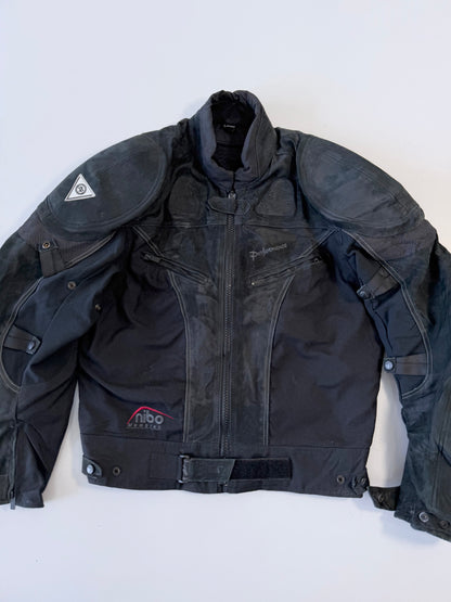 !                                                                                                                                                                                        Ultra Premium (PADDED) Original sued Leather Riding Jacket (RARE) (XL)