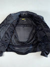 Streetfighter Textile Motorcycle Jacket – All Black Padded (L)