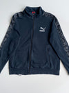 Puma Track Jacket Navy Snake Print Sleeves (XL)