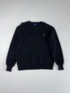 Fred Perry Black Wool Sweater (XL)