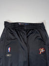 Reebok NBA Authentics Philadelphia 76ers Snap Warm-Up Pants – Black (W:30) (L:43)