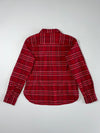 Columbia Omni-Wick Plaid Flannel Shirt - Red (L)