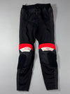 Speed Performance Genuine Leather Panel Motorcycle Riding Pants knee Paded (W:34) (L:40)