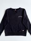Dickies Black Embroidered Arch Logo Crewneck Sweatshirt  (S)