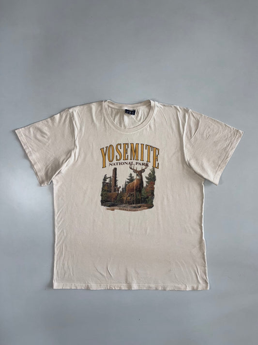 Minga London | Yosemite National Park Graphic Tee Cream (2XL)