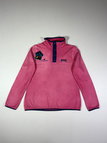 Patagonia Pink Micro D Snap-T Fleece with Allagash Patch (M)