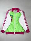 Vintage Ed Hardy Lime Green Graphic Track Jacket (XL)