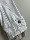 G-Star RAW Denim 3301 White Utility Bomber Jacket (M)