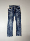 True Religion Acid Wash Big Stitch Jeans  (W:33) (L:45)