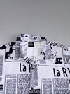 Nice Hike Herfa Apparel News Paper Shirt (M)