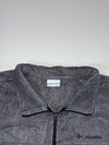 Columbia Grey Full-Zip Fleece Vest Jacket (L/XL)