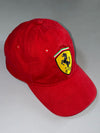 Ferrari Official Licensed Product Red Cap Scuderia Shield (Adjustable)