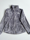 The North Face Grey Plush Osito Fleece Full-Zip Jacket women’s (S)