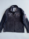 Camp David | Grey Authentic Brand Fleece Jacket Fully Embroidered | (L)