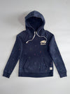 Roots | Navy Print Hoodie | (XS)