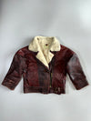 Vintage Premium Heavy Leather Jacket (Furr Inside) (S/M)