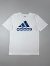 Adidas Camo Logo Graphic T-Shirt – White (M)
