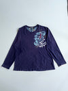 Big Train Osaka Japanese Tiger Souvenir Long Sleeve – Navy (2XL)