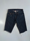 True Religion Cut-Off Denim Shorts (w:35) (L:22)