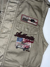 Jeep “Authentic Legend 1941” Olive Military Utility Vest Women’s  (M/L)