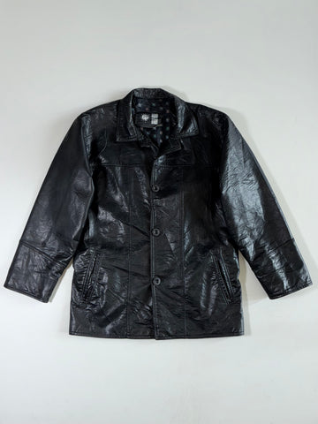 Hand Made in Italy Premium Original Leather Jacket (XL)
