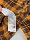 Lafuma Yellow & Brown Plaid Fleece Shirt Jacket Women’s (M)