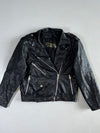 The Leather Ranch Belted Moto Jacket (S/M)