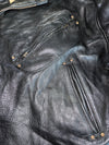 Commandments Competition Vintage Leather Moto Jacket (XL)